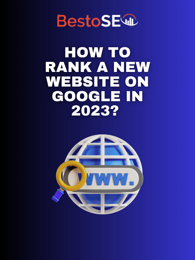 How To Rank A New Website On Google.