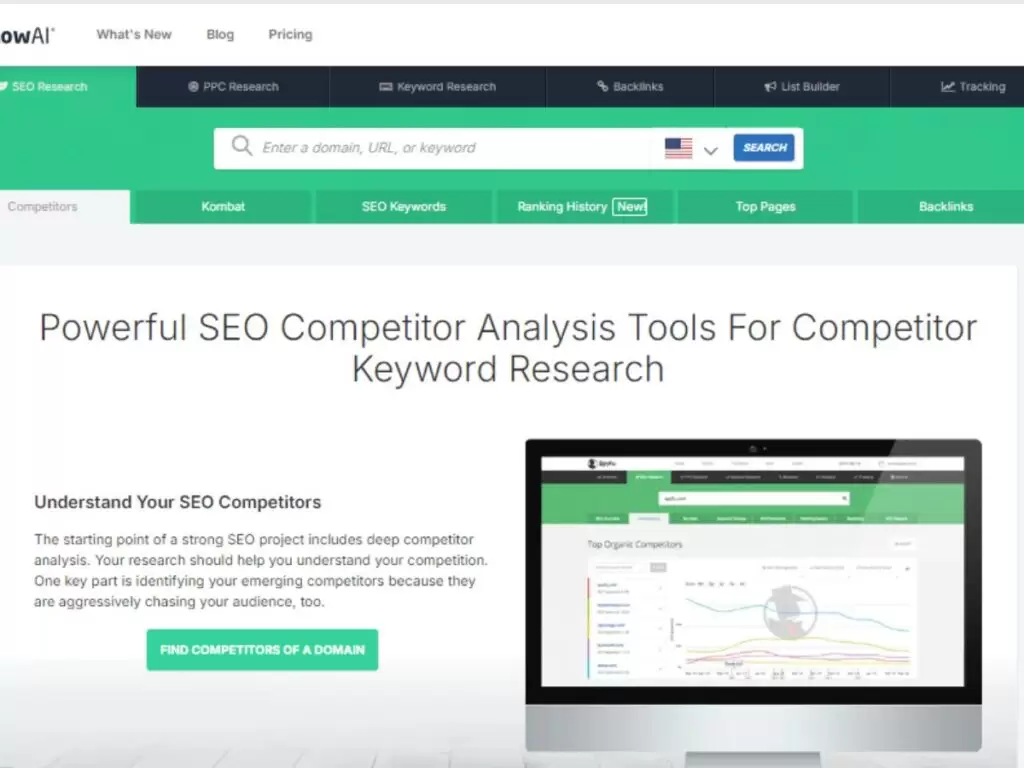 SpyFu competitive analysis