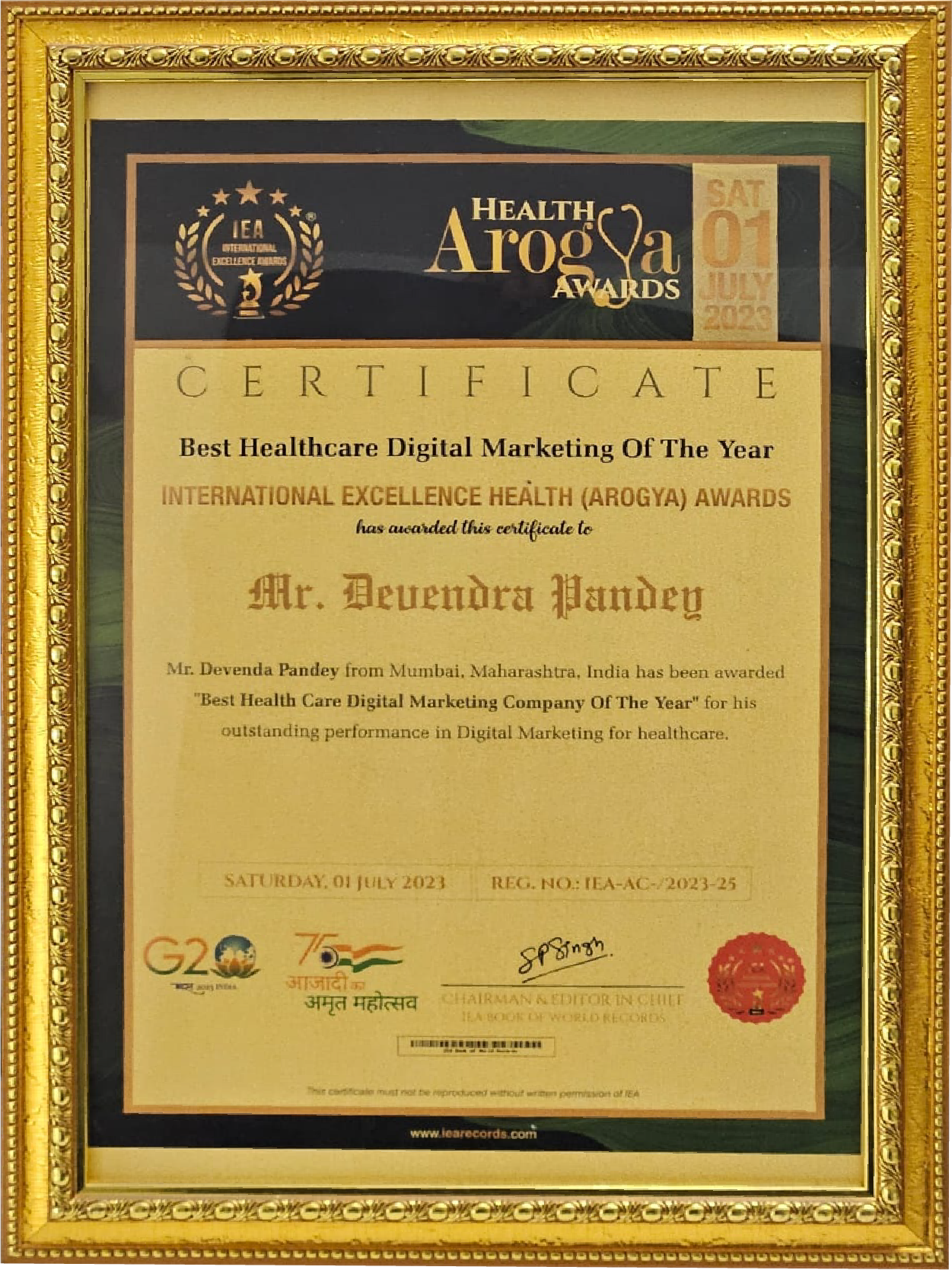 certificate 2